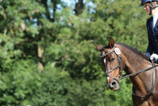 Coralina and Fiona Ambrose at the British Riding Club Regional Finals July 2021