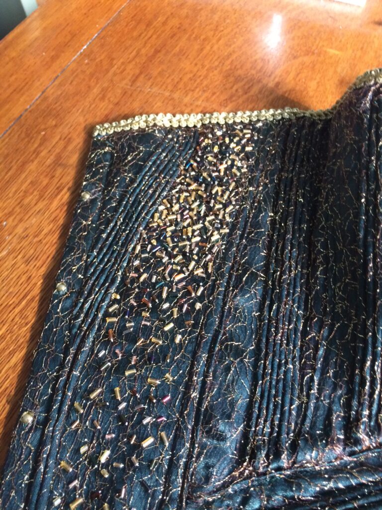 Demeter corset detail